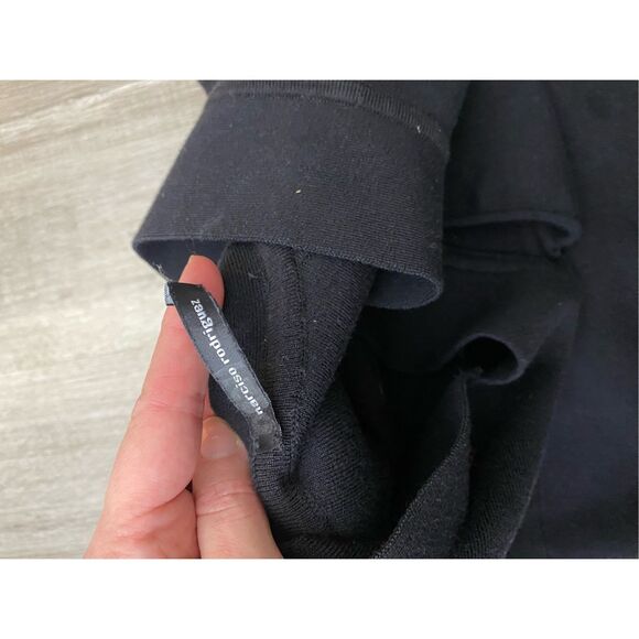 Narcisco Rodriguez Black Knit Bodycon Dress, Size Small* MSRP $995 - Picture 4 of 13